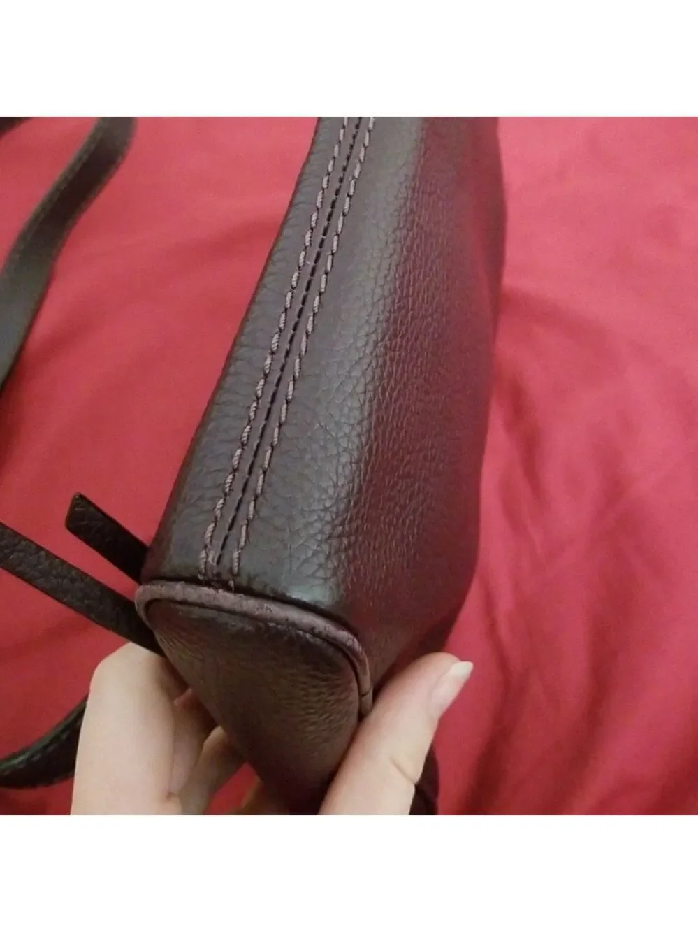 Kate Spade Plum Leather Crossbody Bag